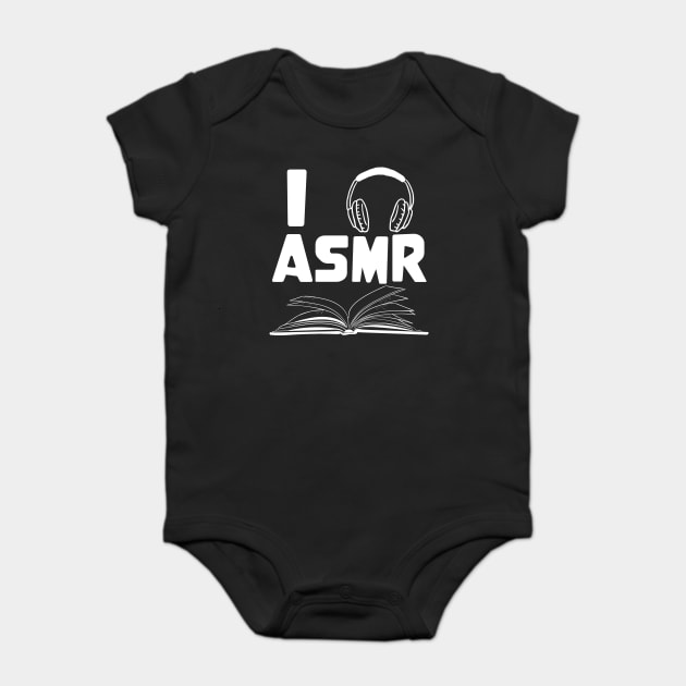 Listen to ASMR Page Turning Paper Flipping Baby Bodysuit by belownormal